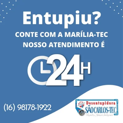 Desentupidora em São Carlos