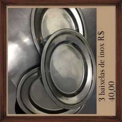 Travessas de Inox