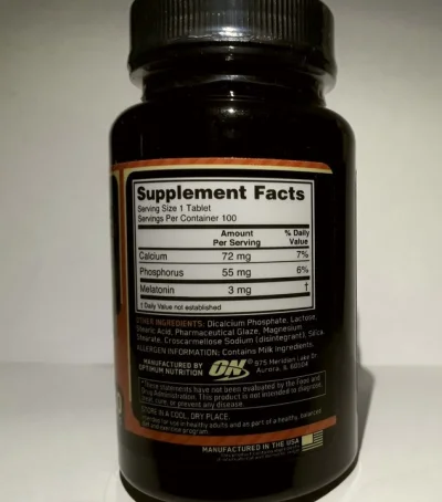 Melatonin 3mg