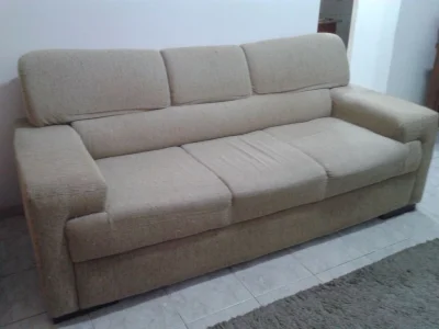 Sofá 3 Lugares Semi Novo
