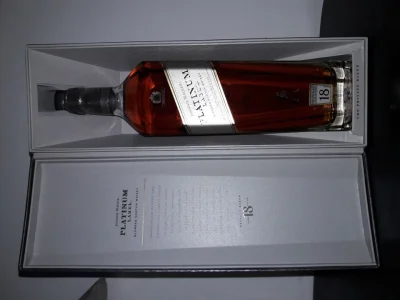 Jonhie Walker Platinum Label 18 Anos