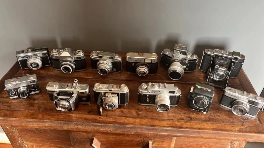 12 Câmeras Fotográficas Antigas para Decoração