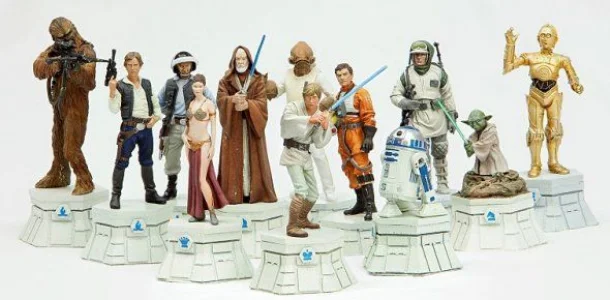 +++++oportunidade++++ Coleção Xadrez Star Wars 01" Os Cavaleiros Jedi