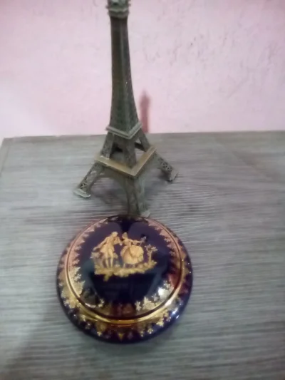 Porta Jóias de Porcelana