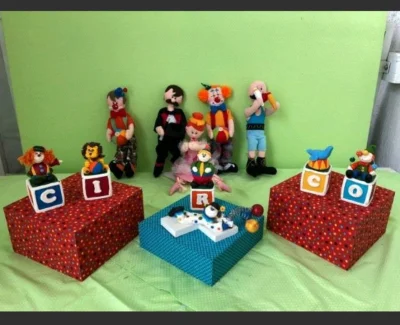 Kit Decoração Festa Infantil Circo