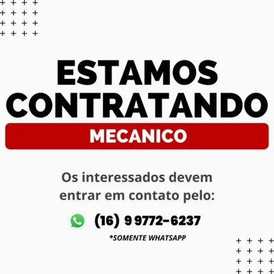 Vaga para Mecanico