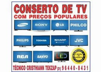 Conserto de TV Led Lcd Plasma Smart