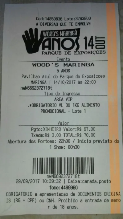 Ingresso Woods