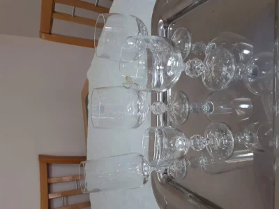 Taças de Cristal Bohemia