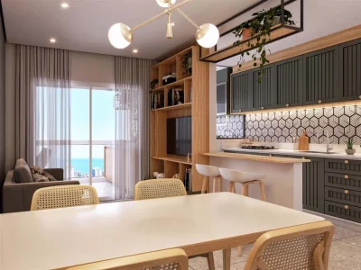 Apartamento com 67.85 m2 - Guilhermina - Praia Grande SP