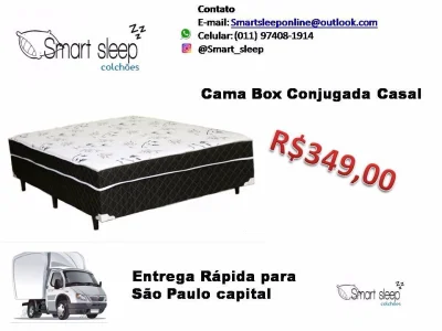 Cama Box Casal