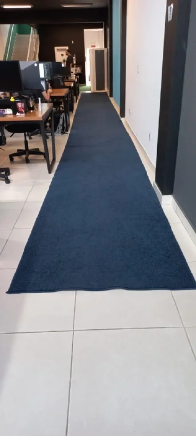Tapete Passadeira Cor Azul