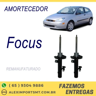 Par de Amortecedores Dianteiro Remanufaturados Focus 2000 Até 2008