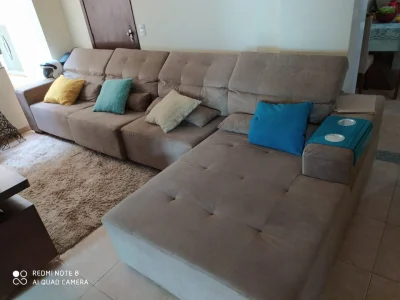 Sofá Marrom