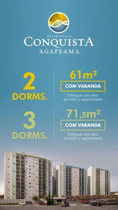Residencial Conquista Agapeama Lançamento Apartamentos