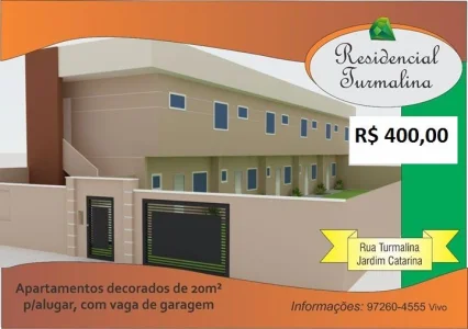 Alugo Apartamentos Jardim Catarina Novo 1ª Locação