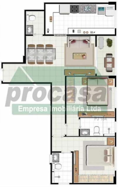 Apartamento - / Residencial / Compensa