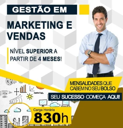 Curso Sequencial Gestão Marketing e Vendas
