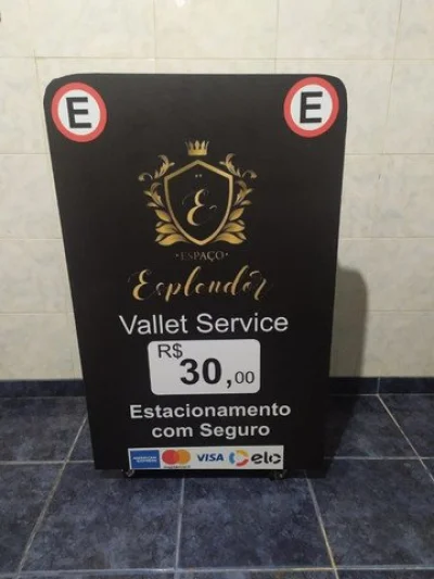 Balcão Valet Estacionamento Completo! Novo!