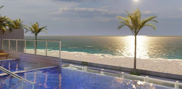 Apartamento com 71.37 m2 - Centro - Mongagua SP