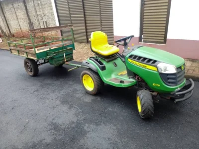 Tractor Cortador de Grama John Derre