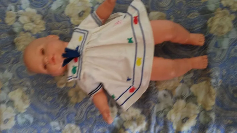 Boneca Meu Bebe, (olho Azul)