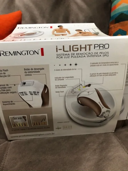 Vendo Aparelho Remington de Remoção de pelos a Luz Pulsada Novo