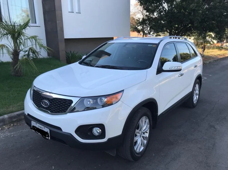 Kia Sorento 2.4ex Branco Compreto 2012