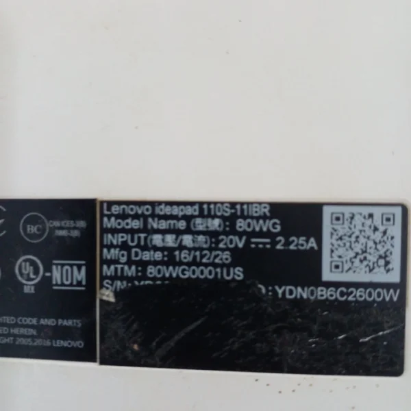 Notebook Lenovo