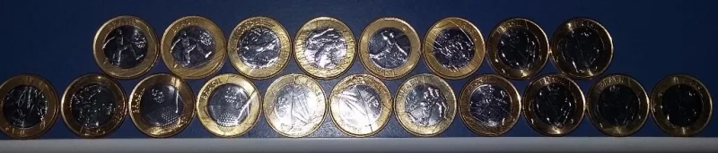 Moedas das Olimpíadas de 2016