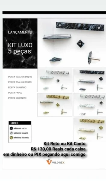 Kits de Banheiro Vildrex