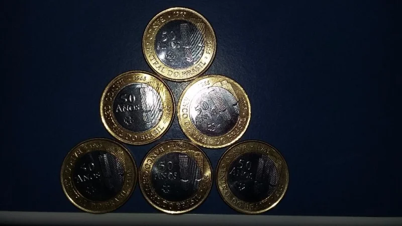 Moedas dos 50 Anos do Banco Central do Brasil