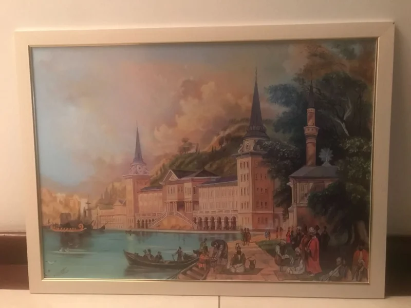 Vendo Quadro Gravura Tema Palácio da Turquia