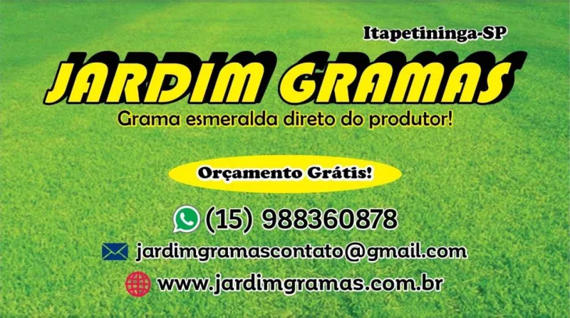 Grama Esmeralda Direto do Produtor *orçamento Grátis* São Paulo