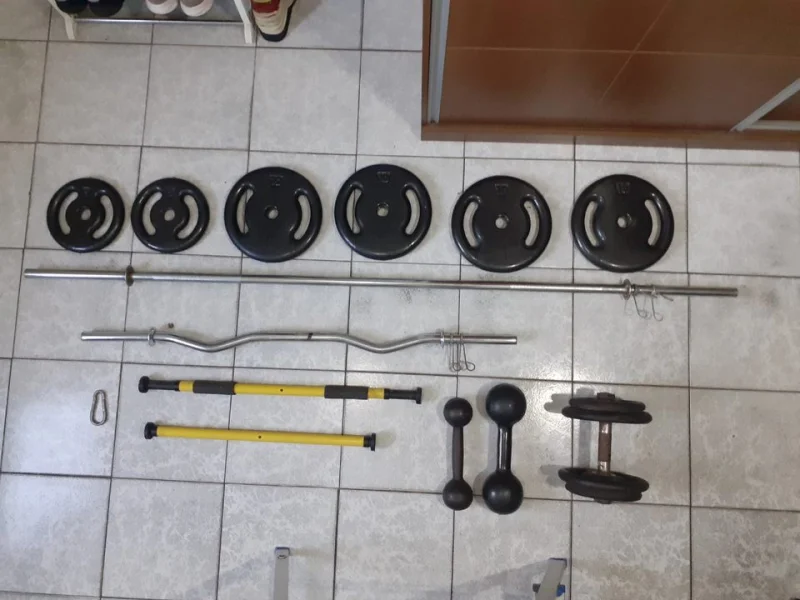 Conjunto de Musculação