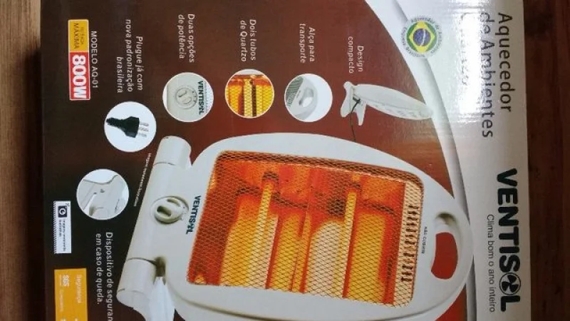 Aquecedor de Ambientes Quartzo 800w