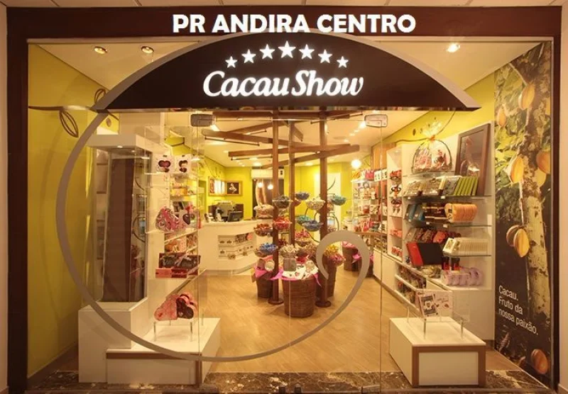 Seja um Franqueado Cacaushow em PR Andira Centro
