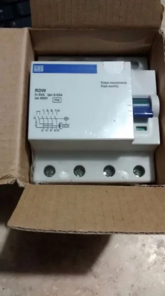 Disjuntor Residual Rdw 30 63 4 4p