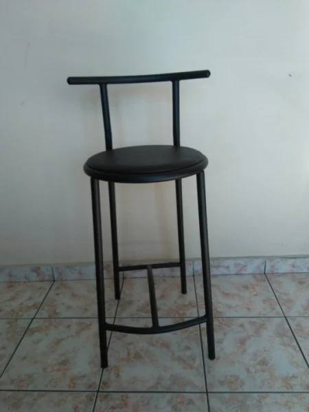 Banco Alto Tok Stok Preto