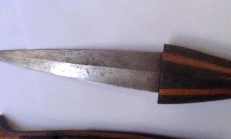 Punhal/faca Africana Antiga Raridade de Colecionador