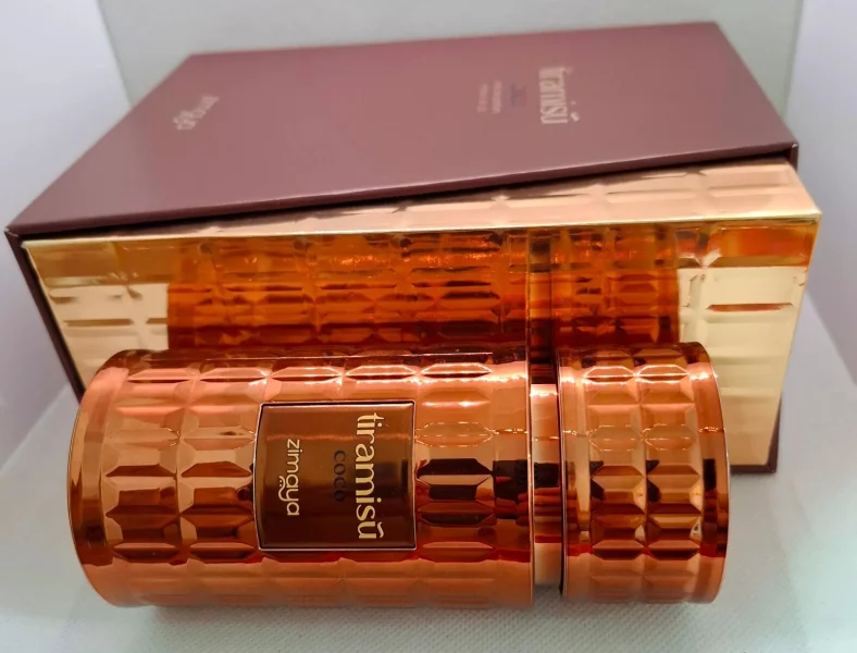 Perfume Árabe Tiramisu Zimaya 100ml – Apenas Borrifado (Com Caixa / De Coleção)