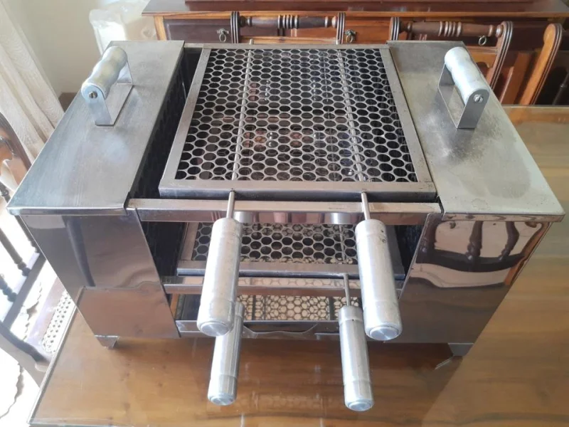 Churrasqueira de Inox sem Fumaça