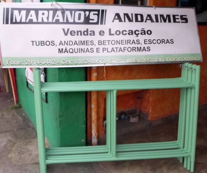 Aluguel de Andaimes (mensal)