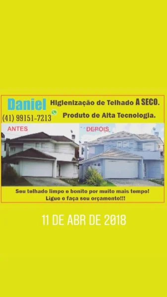 Limpeza de Telhados a Seco