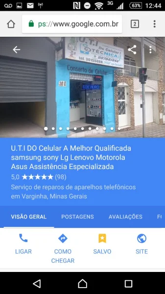 Vendo Loja Assistência Técnica Smartphones