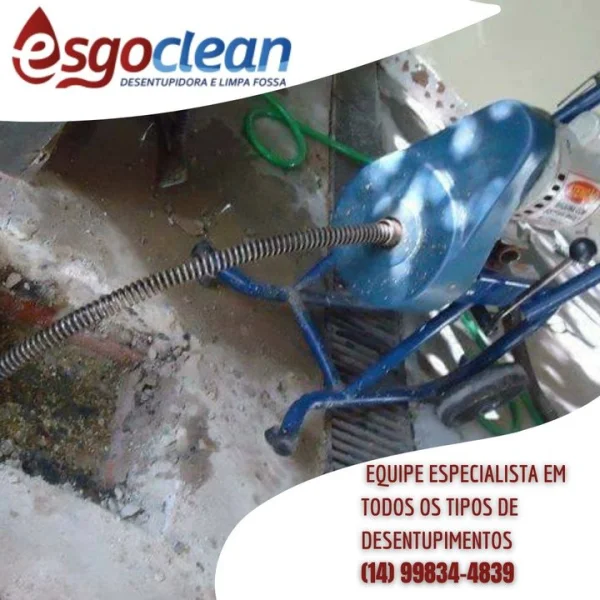 Desentupidora de Rede de Esgoto