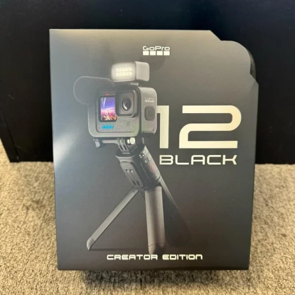 Câmera de Ação Gopro Hero12 Black Creator Edition Preta