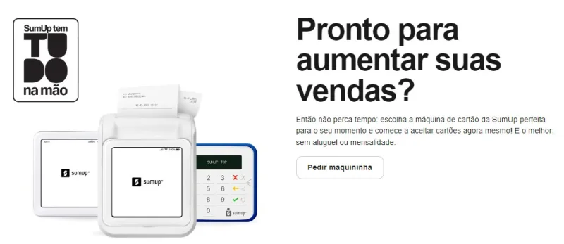 Site Promocional Sumup