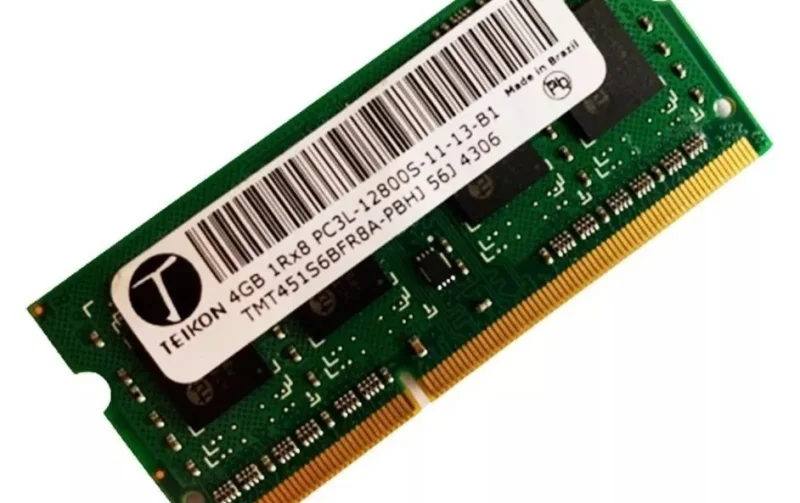 Memória Marca Teikon Ddr3l 4gb 1600mhz 12800s para Notebook