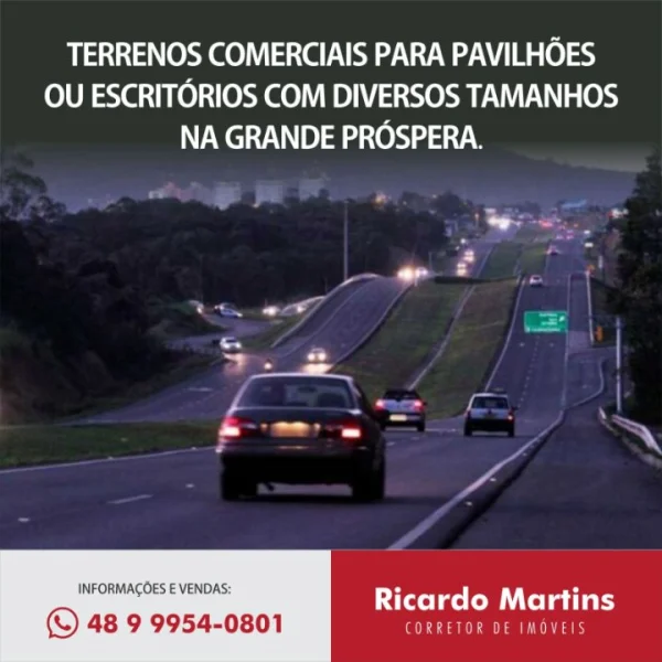 Terreno Comercial a Venda Grande Próspera Criciuma
